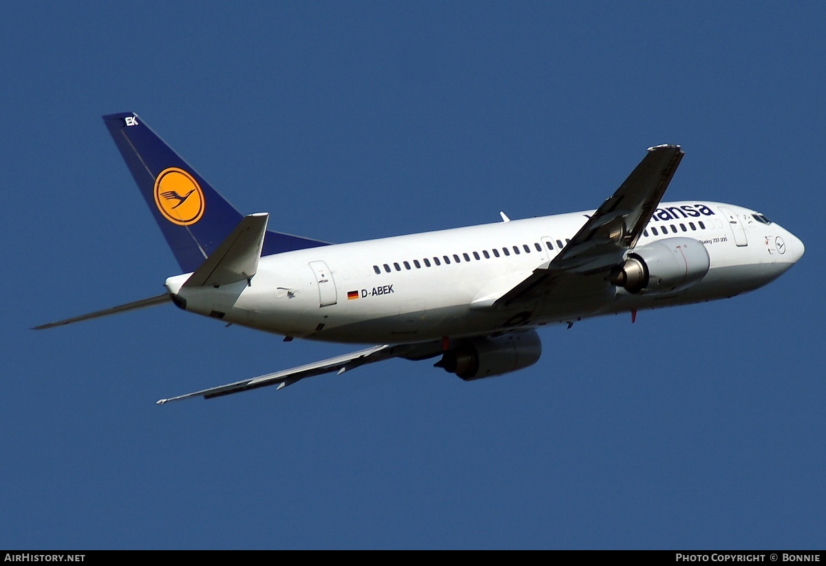 Aircraft Photo of D-ABEK | Boeing 737-330 | Lufthansa | AirHistory.net #502078