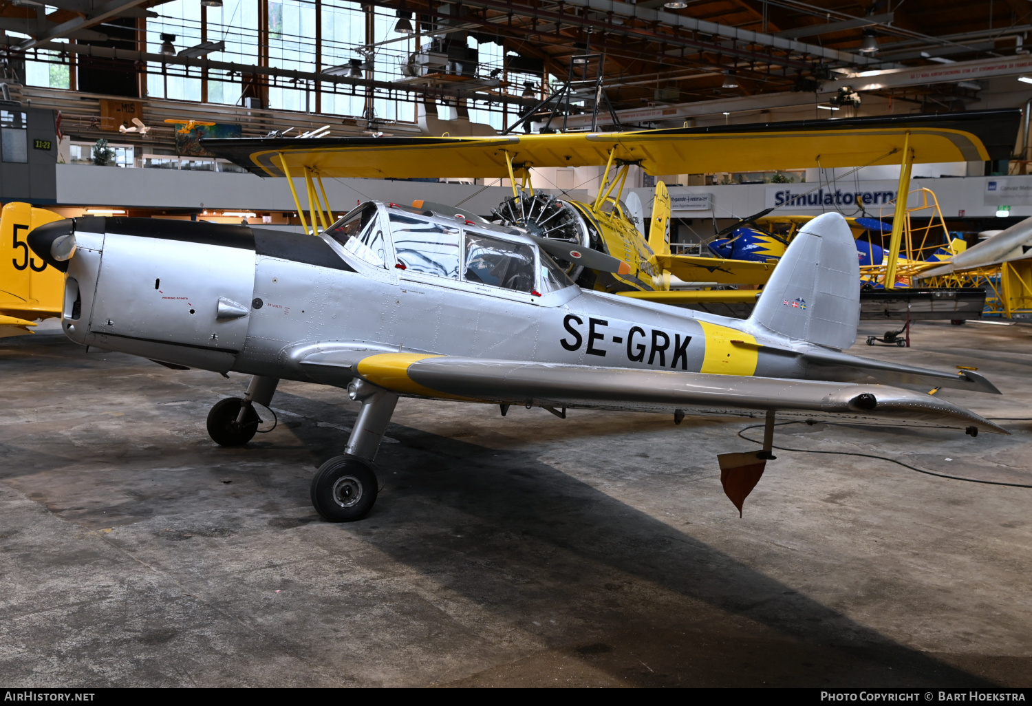 Aircraft Photo of SE-GRK | De Havilland Canada DHC-1 Chipmunk Mk22 | AirHistory.net #502084