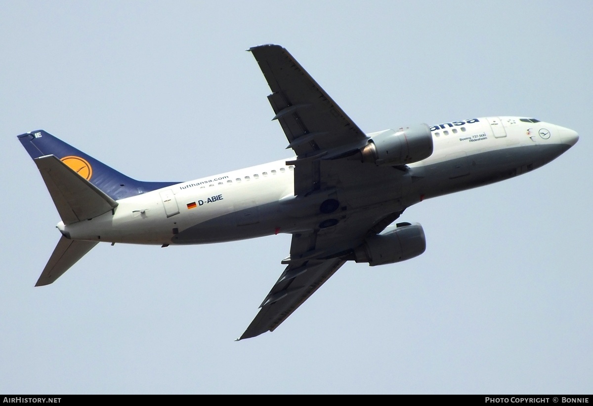 Aircraft Photo of D-ABIE | Boeing 737-530 | Lufthansa | AirHistory.net #502096