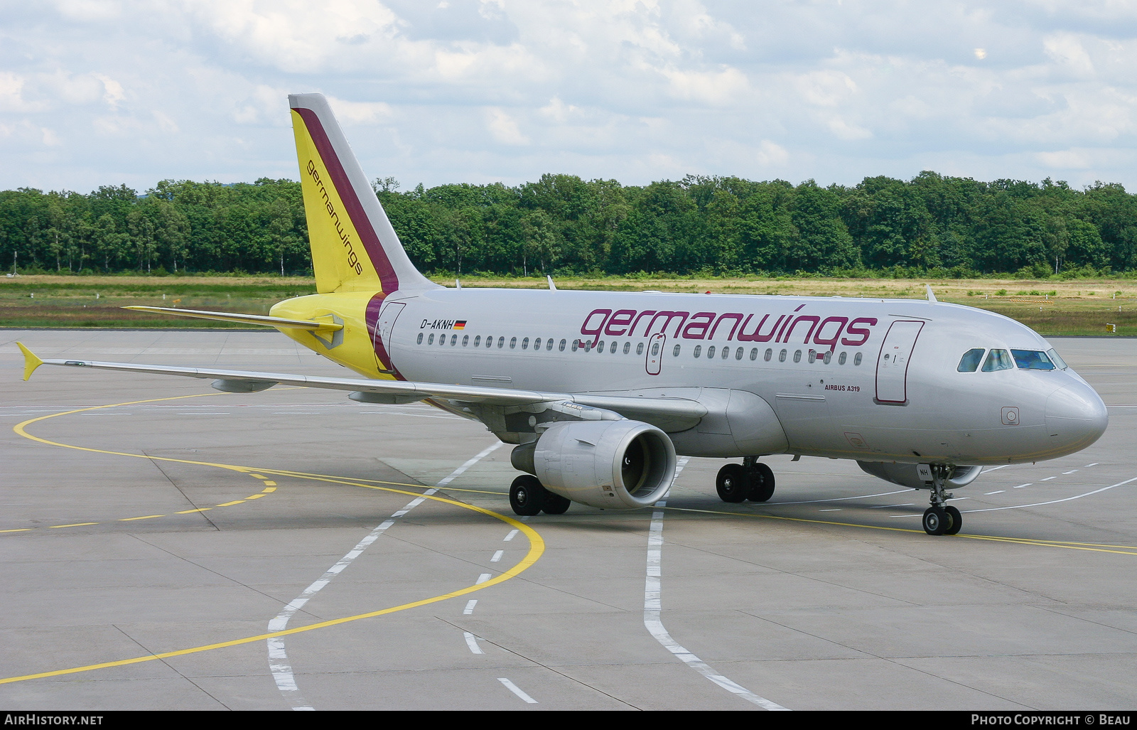Aircraft Photo of D-AKNH | Airbus A319-112 | Germanwings | AirHistory.net #502097