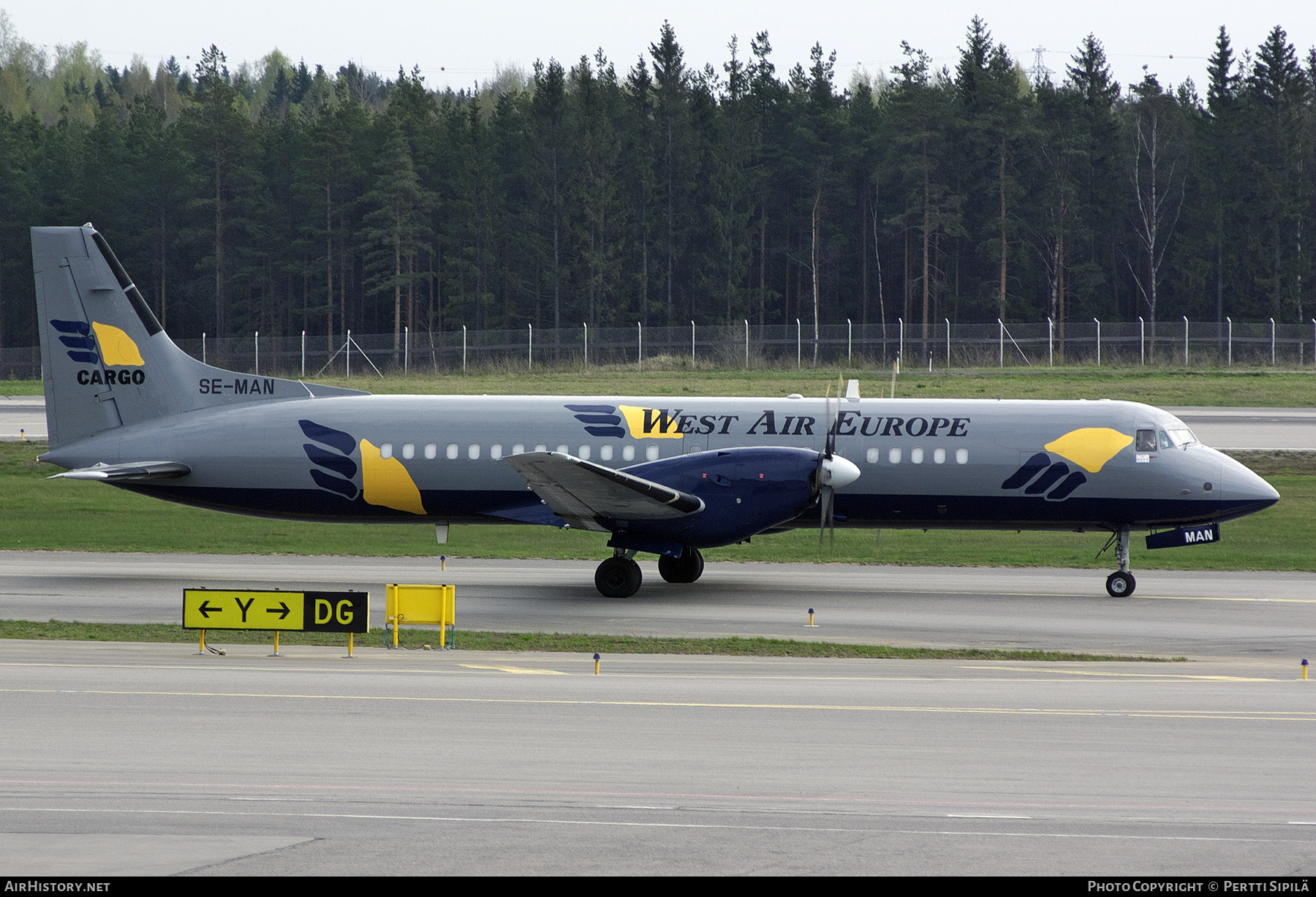 Aircraft Photo of SE-MAN | British Aerospace ATP(LFD) | West Air Europe Cargo | AirHistory.net #502098