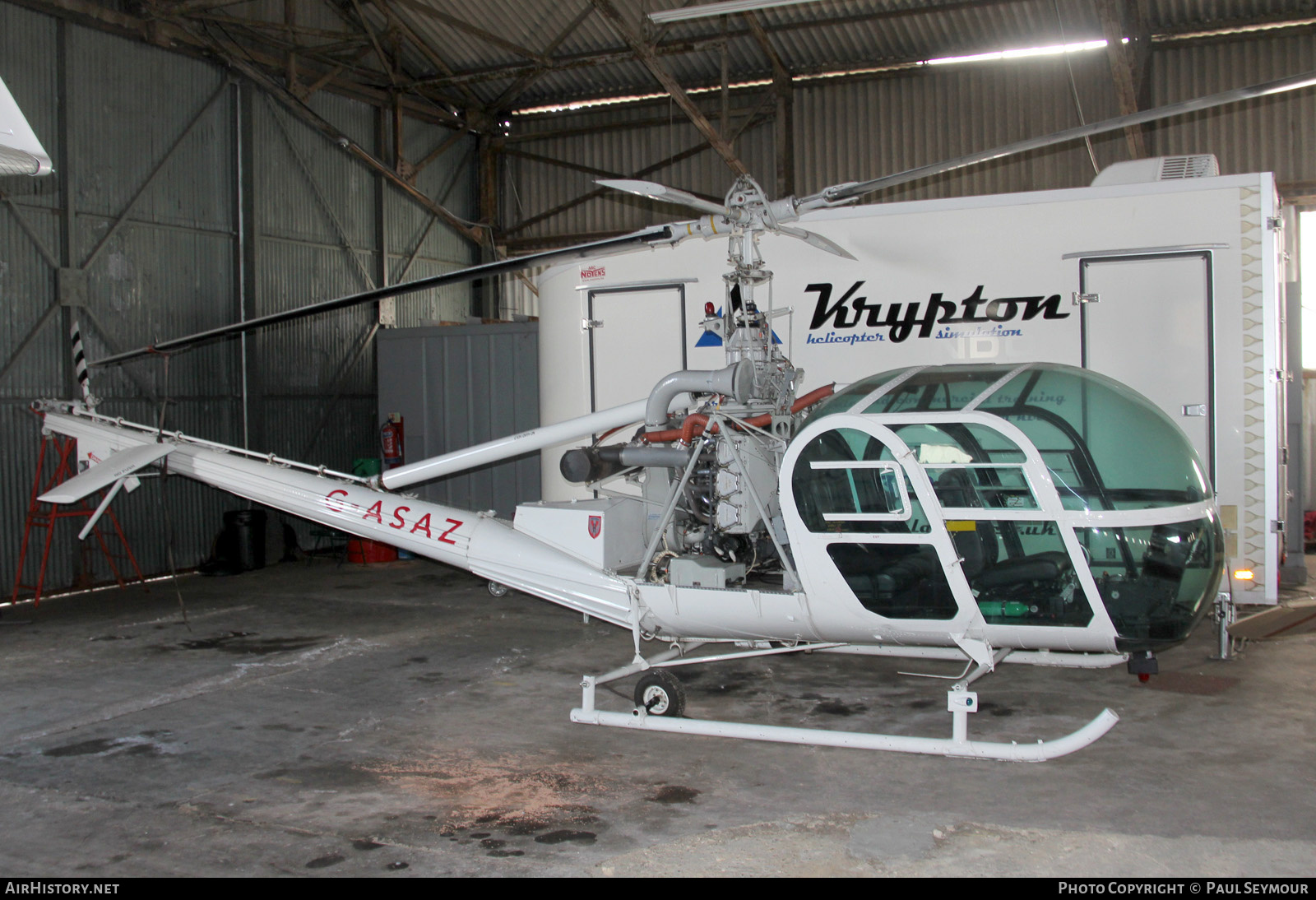 Aircraft Photo of G-ASAZ | Hiller UH-12E4 | AirHistory.net #502100