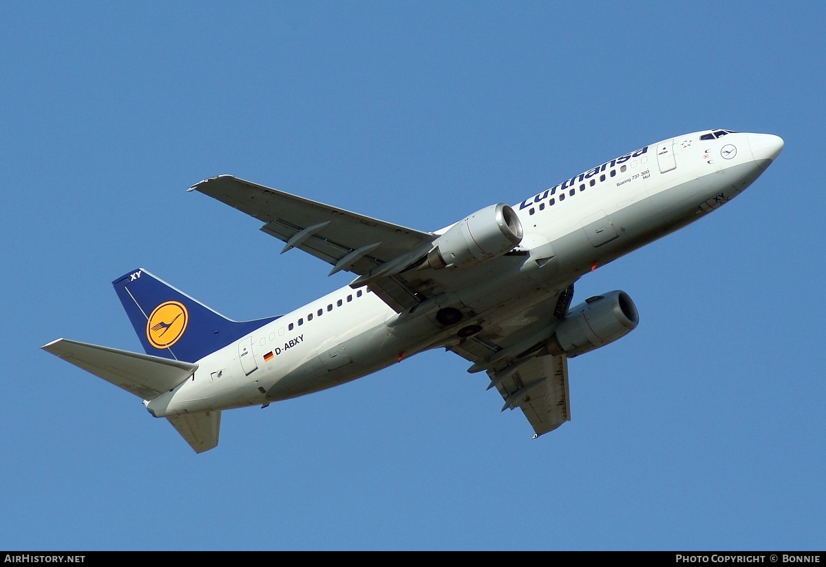 Aircraft Photo of D-ABXY | Boeing 737-330 | Lufthansa | AirHistory.net #502109