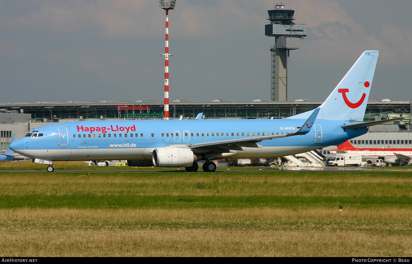 Aircraft Photo of D-AHFB | Boeing 737-8K5 | Hapag-Lloyd | AirHistory.net #502112