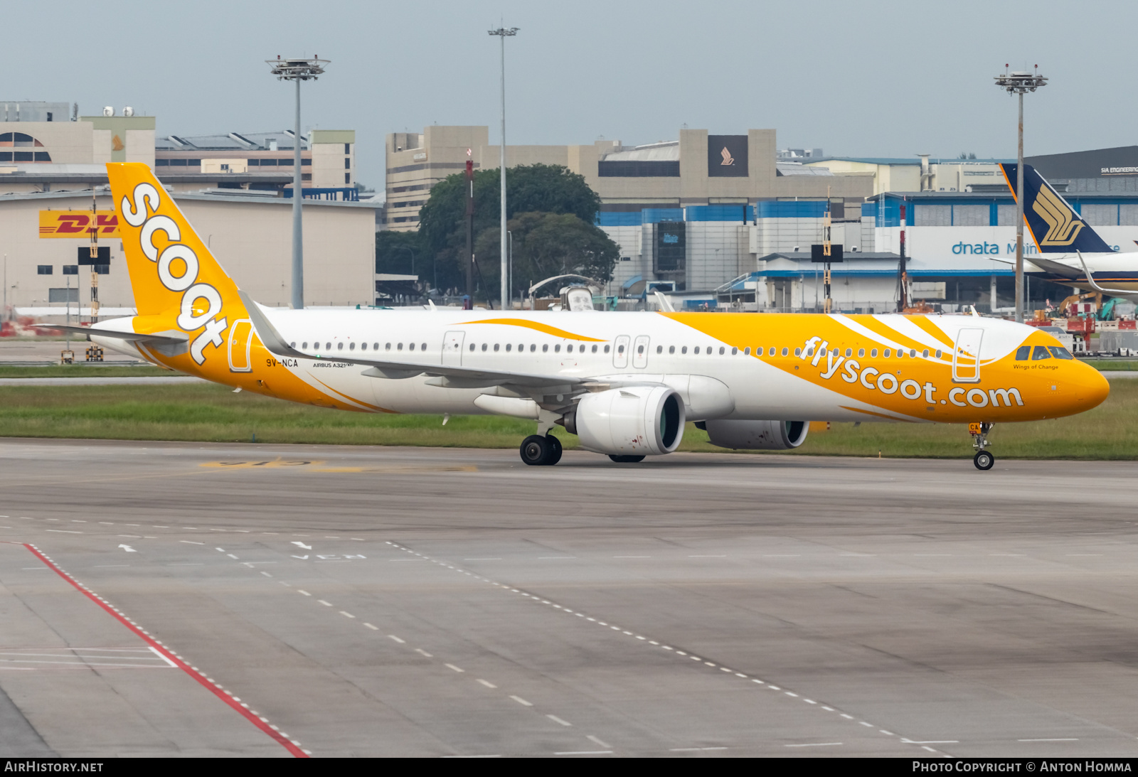 Aircraft Photo of 9V-NCA | Airbus A321-251NX | Scoot | AirHistory.net #502113