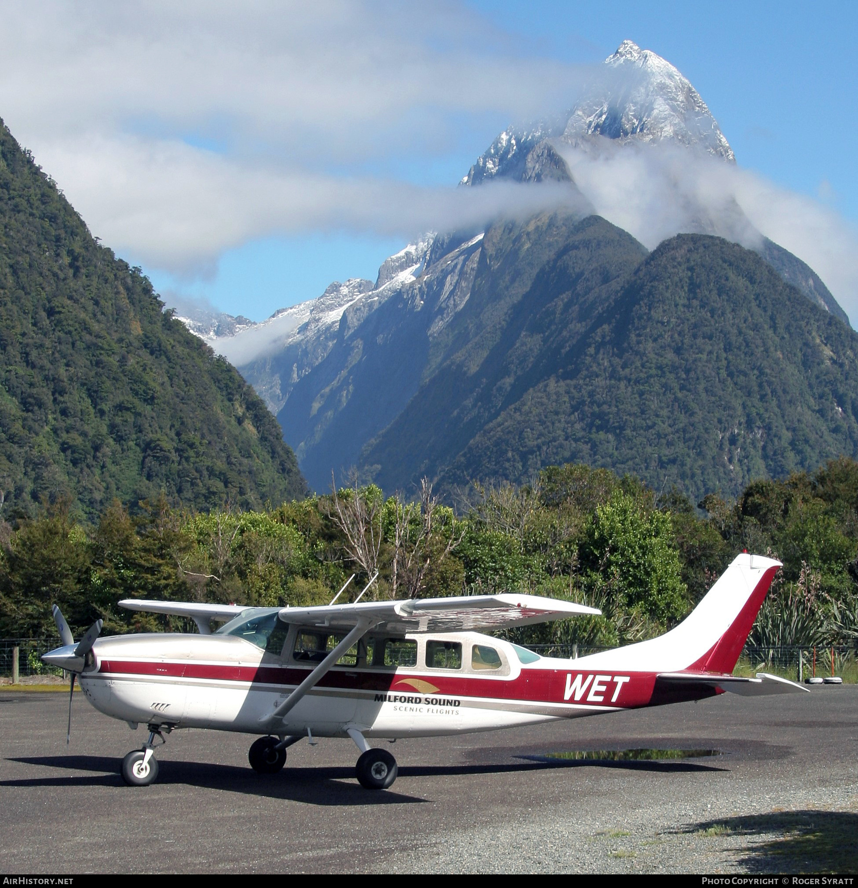 Aircraft Photo of ZK-WET | Cessna 207A Skywagon 207 | Milford Sound Scenic Flights | AirHistory.net #502118