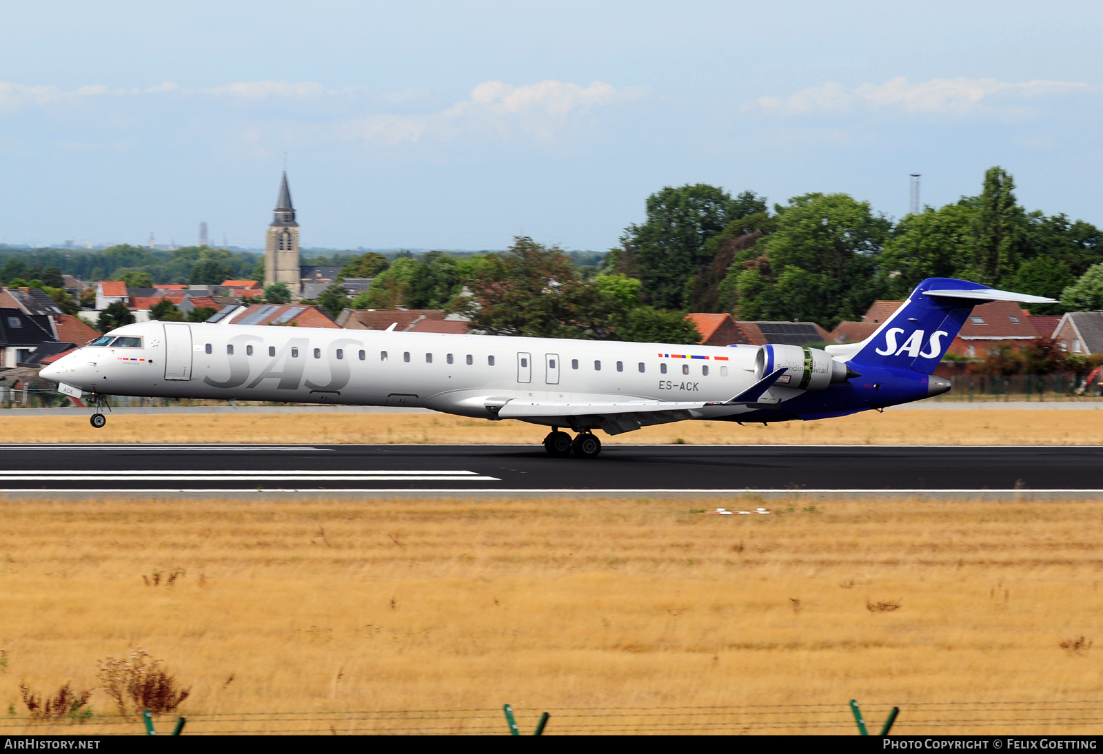Aircraft Photo of ES-ACK | Bombardier CRJ-900LR (CL-600-2D24) | Scandinavian Airlines - SAS | AirHistory.net #502119