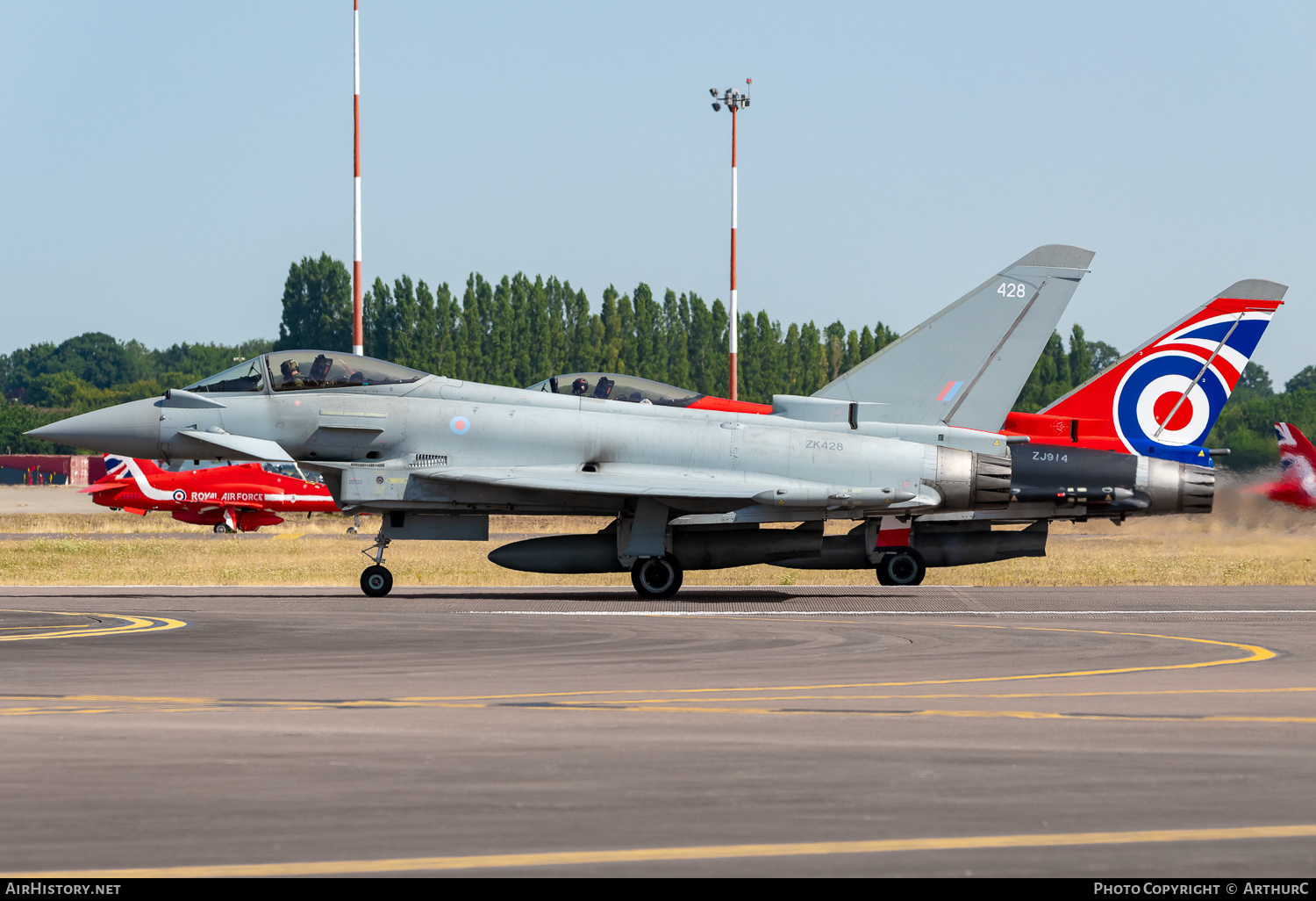 Aircraft Photo of ZK428 | Eurofighter EF-2000 Typhoon FGR4 | UK - Air Force | AirHistory.net #502122