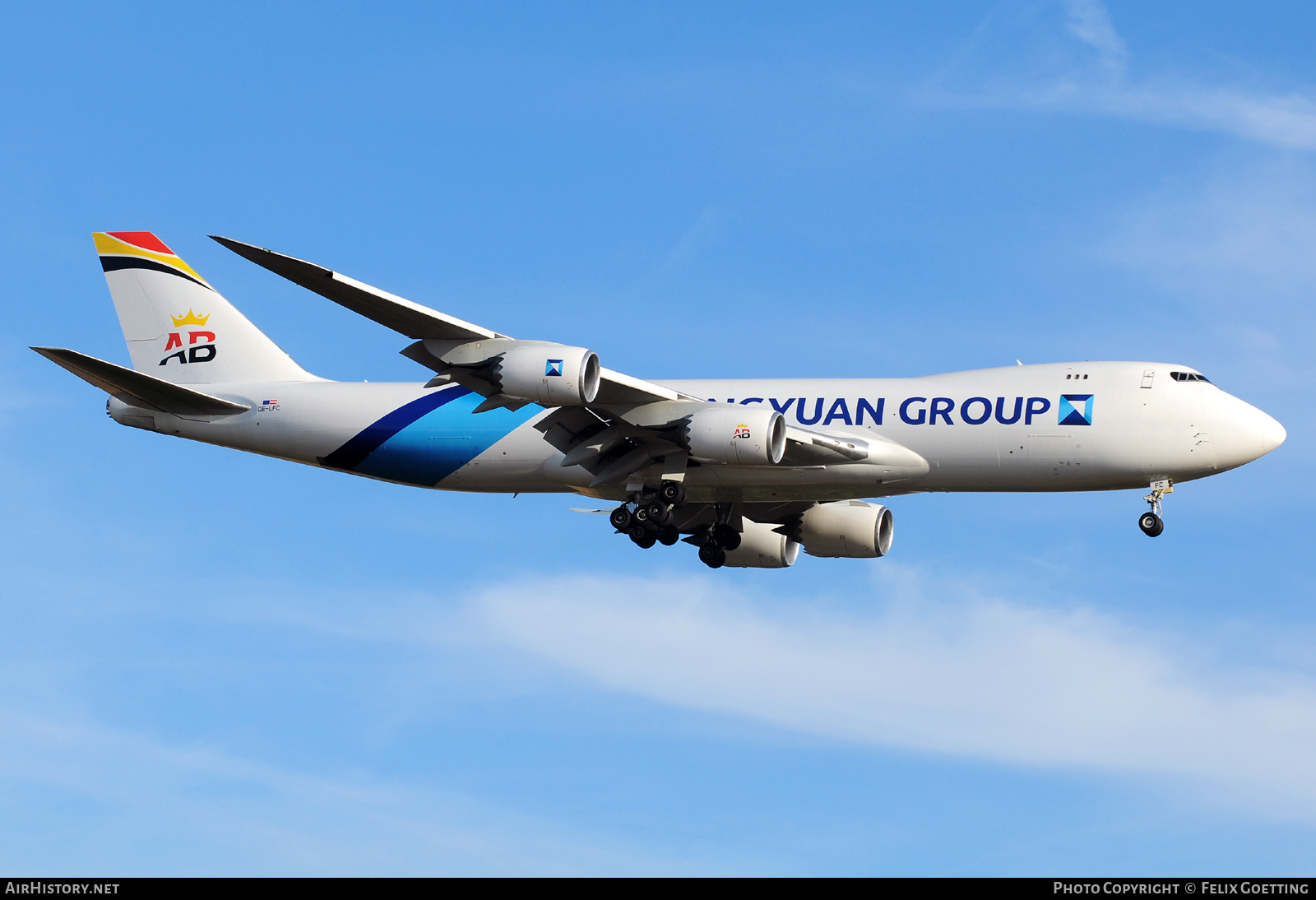 Aircraft Photo of OE-LFC | Boeing 747-87UF/SCD | Hongyuan Group | AirHistory.net #502125