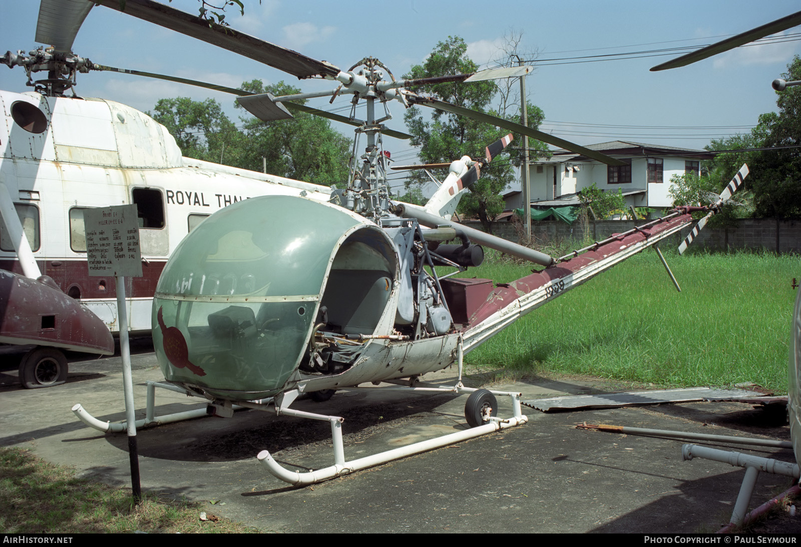 Aircraft Photo of 1009 | Hiller UH-12E | Thailand - Police | AirHistory.net #502129