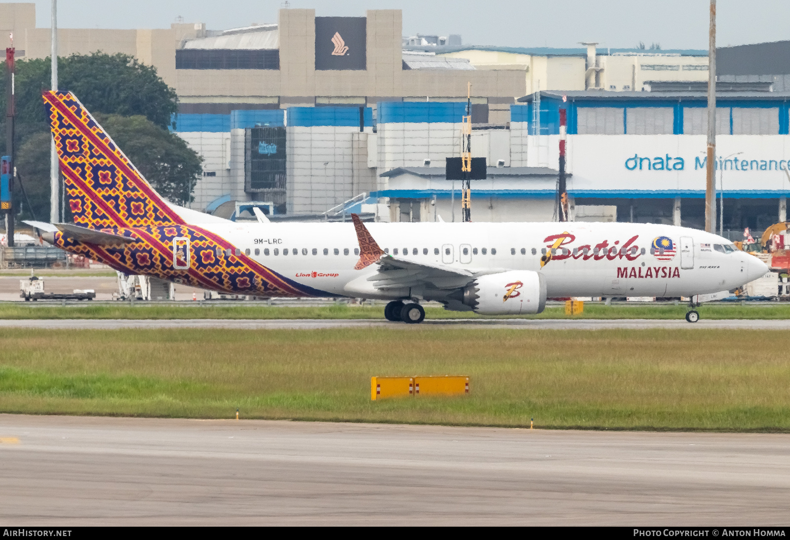 Aircraft Photo of 9M-LRC | Boeing 737-8 Max 8 | Batik Air Malaysia | AirHistory.net #502136