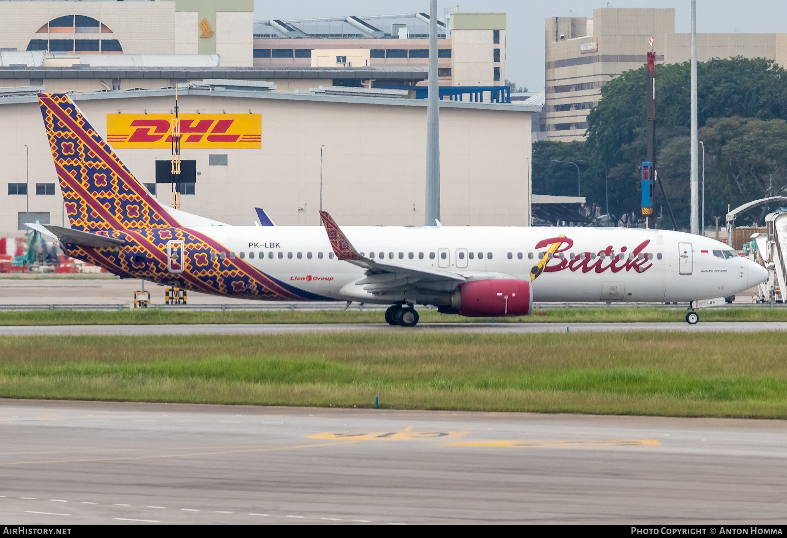 Aircraft Photo of PK-LBK | Boeing 737-8GP | Batik Air | AirHistory.net #502137