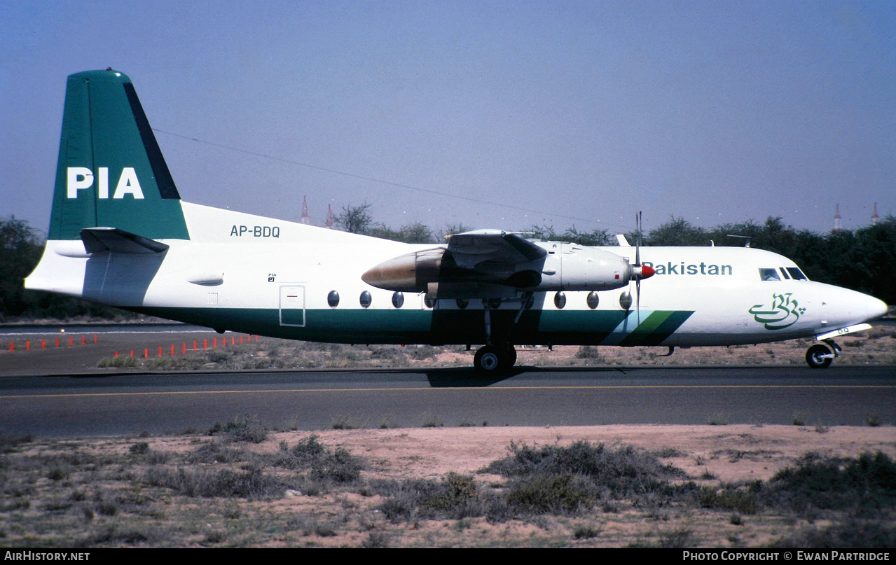 Aircraft Photo of AP-BDQ | Fokker F27-200 Friendship | Pakistan International Airlines - PIA | AirHistory.net #502149