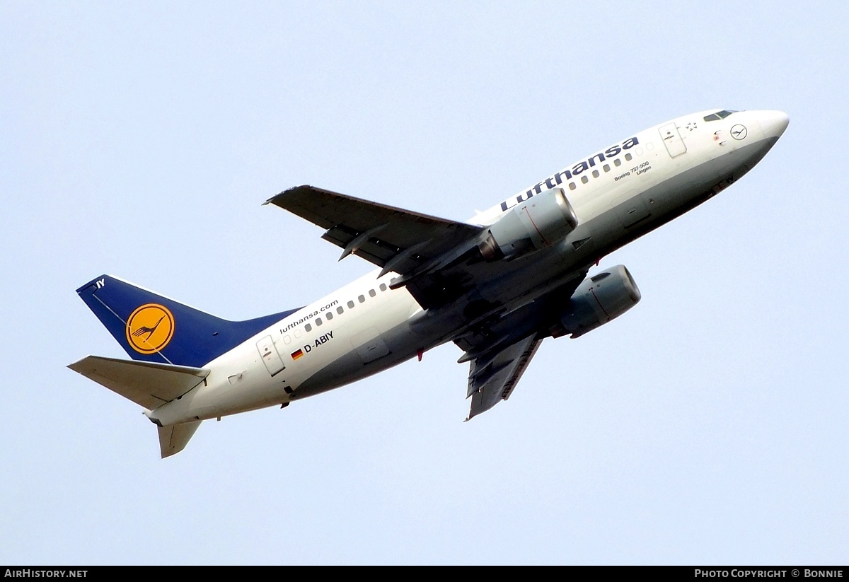 Aircraft Photo of D-ABIY | Boeing 737-530 | Lufthansa | AirHistory.net #502156