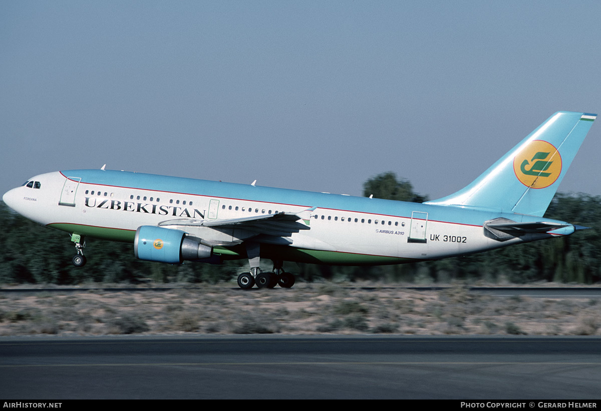 Aircraft Photo of UK-31002 | Airbus A310-324 | Uzbekistan Airways | AirHistory.net #502160