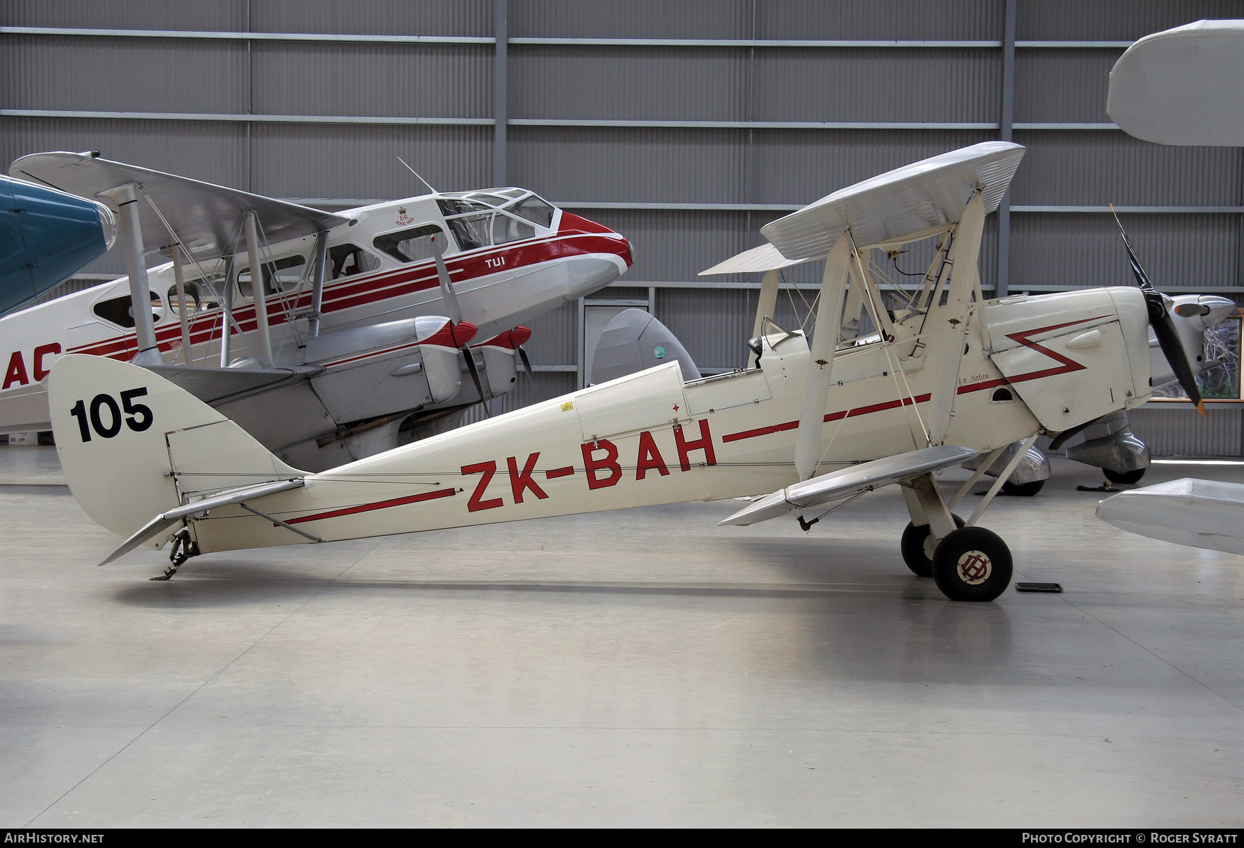 Aircraft Photo of ZK-BAH | De Havilland D.H. 82A Tiger Moth | AirHistory.net #502167