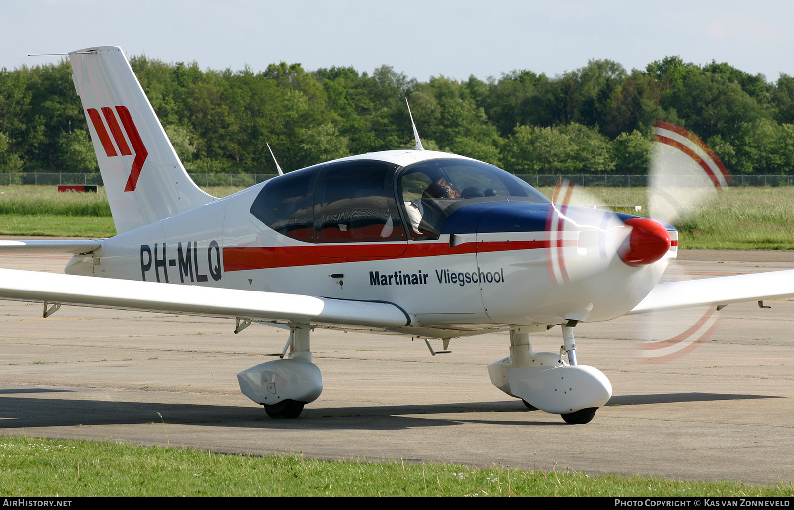 Aircraft Photo of PH-MLQ | Socata TB-10 Tobago GT | Martinair Vliegschool | AirHistory.net #502178
