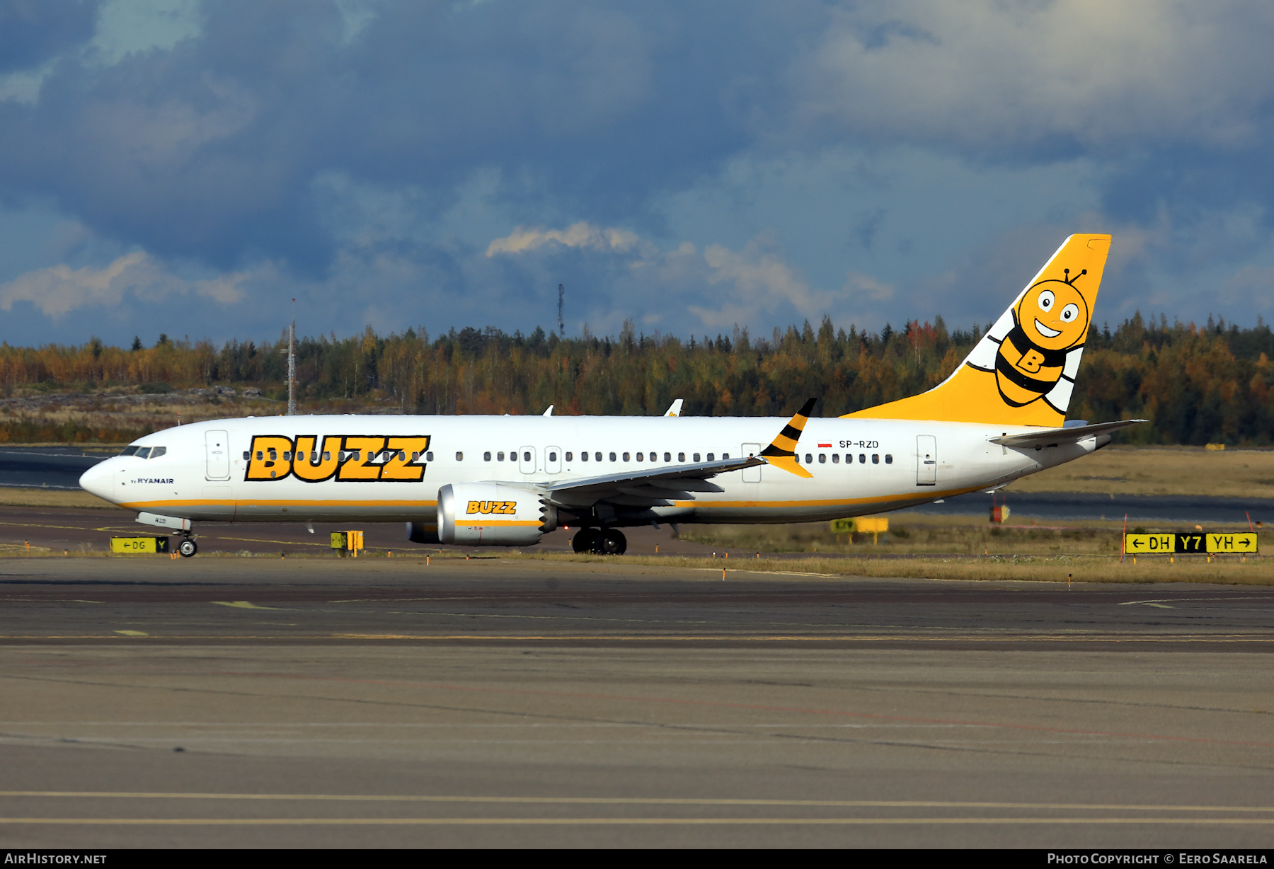 Aircraft Photo of SP-RZD | Boeing 737-8200 Max 200 | Buzz | AirHistory.net #502189