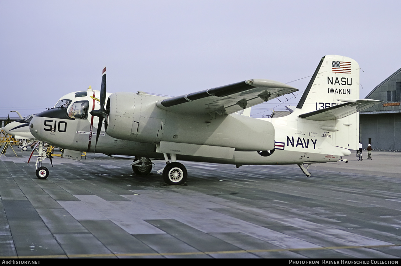 Aircraft Photo of 136510 | Grumman US-2A Tracker | USA - Navy | AirHistory.net #502190
