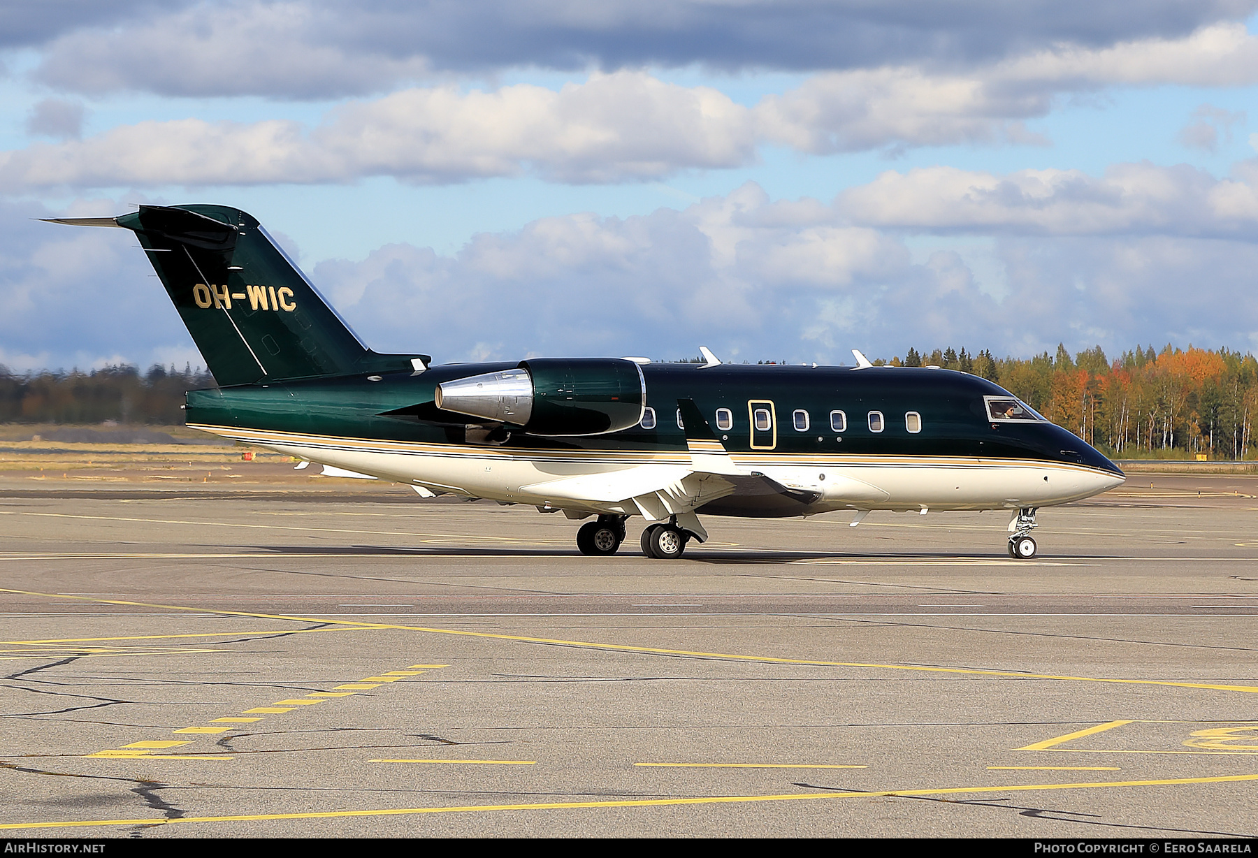 Aircraft Photo of OH-WIC | Bombardier Challenger 604 (CL-600-2B16) | AirHistory.net #502192