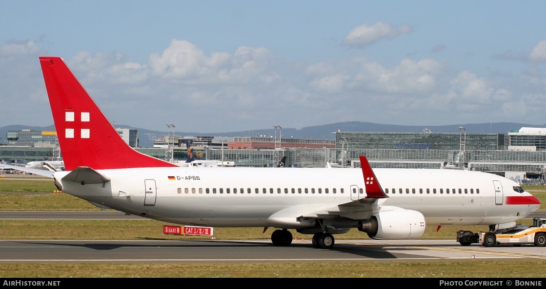 Aircraft Photo of D-APBB | Boeing 737-8Q8 | PrivatAir | AirHistory.net #502194