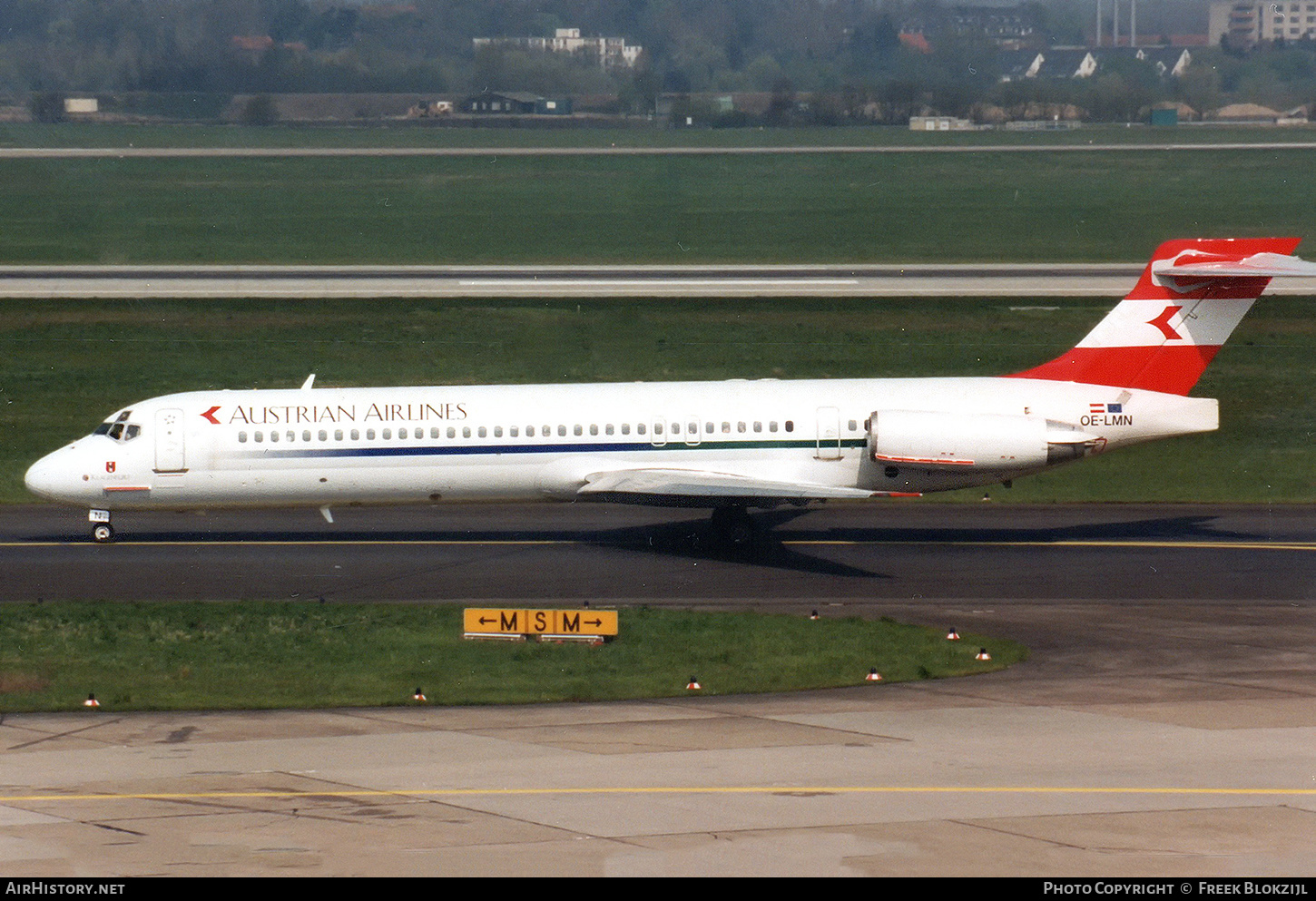 Aircraft Photo of OE-LMN | McDonnell Douglas MD-87 (DC-9-87) | Austrian Airlines | AirHistory.net #502205