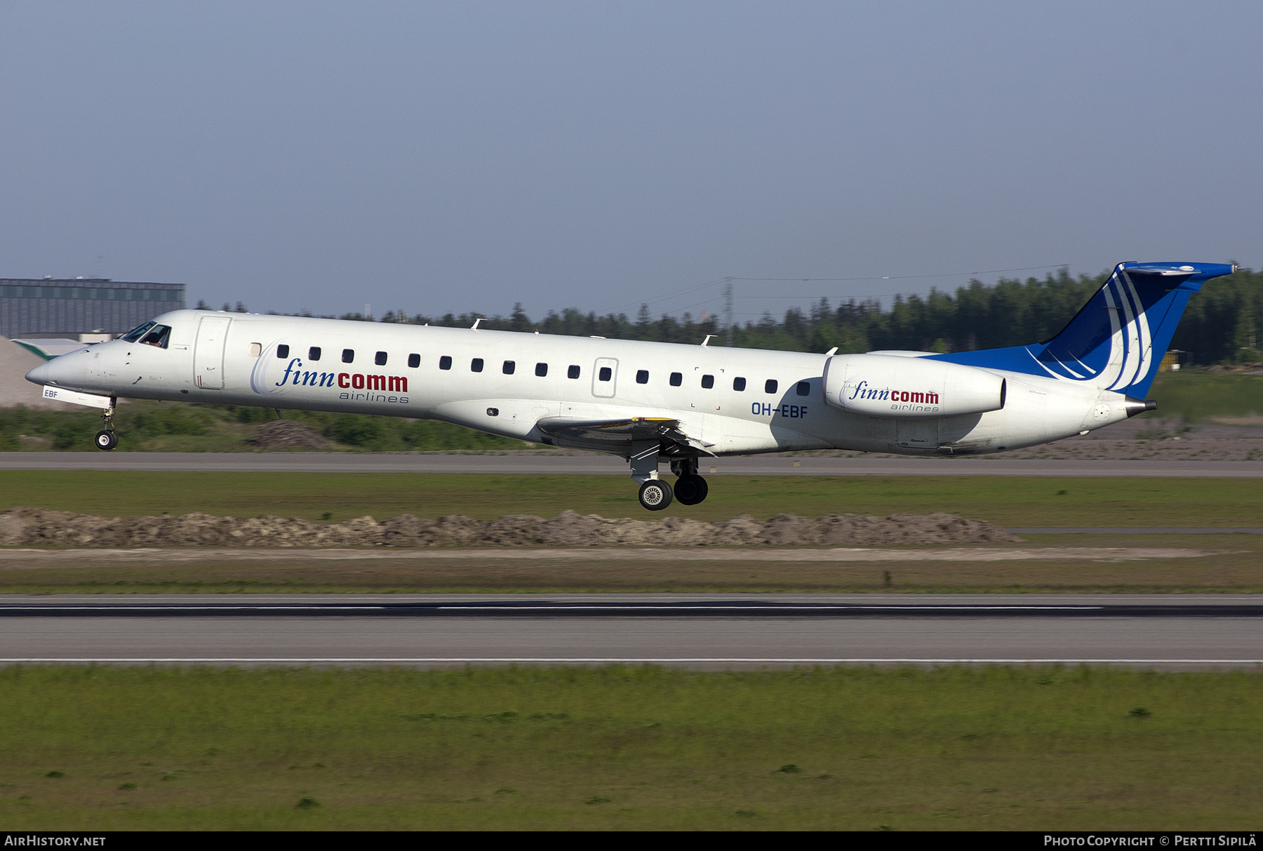 Aircraft Photo of OH-EBF | Embraer ERJ-145LU (EMB-145LU) | Finncomm Airlines | AirHistory.net #502221