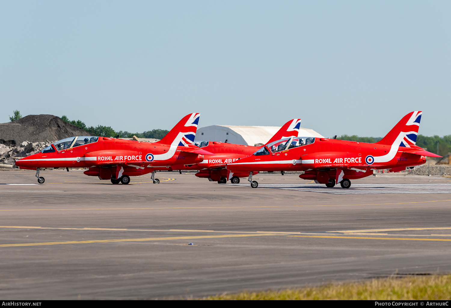 Aircraft Photo of XX219 | British Aerospace Hawk T1A | UK - Air Force | AirHistory.net #502225
