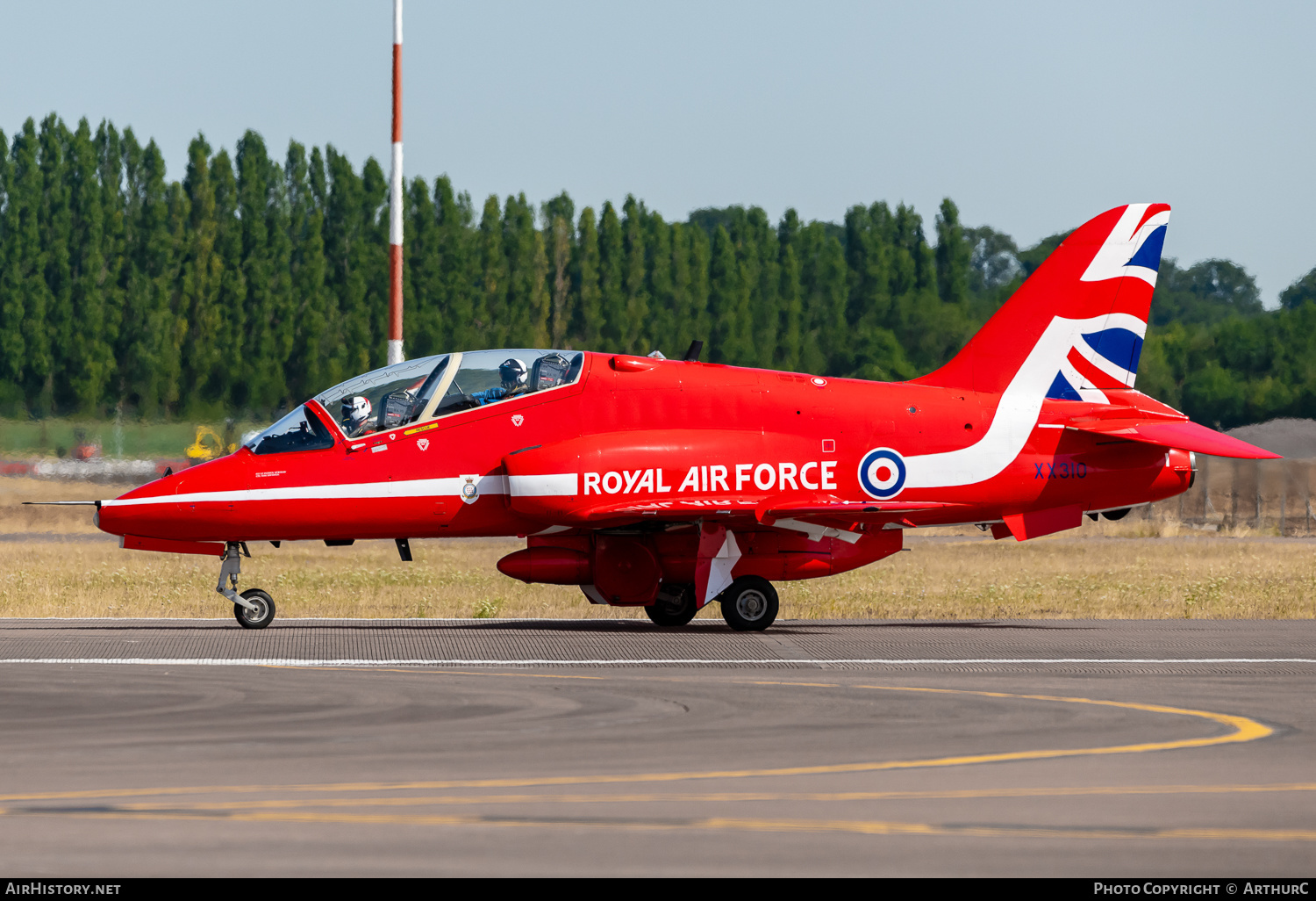 Aircraft Photo of XX310 | British Aerospace Hawk T.1W | UK - Air Force | AirHistory.net #502227