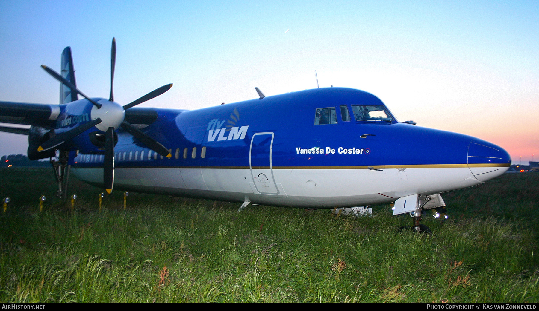 Aircraft Photo of OO-VLI | Fokker 50 | VLM Airlines | AirHistory.net #502232