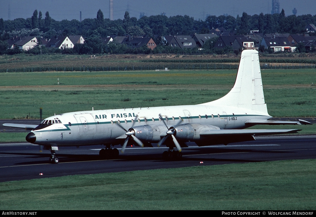 Aircraft Photo of G-BDLZ | Bristol 175 Britannia 253F | Air Faisal | AirHistory.net #502249