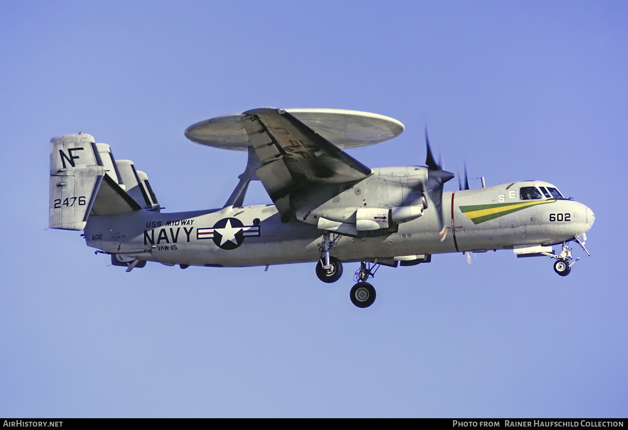 Aircraft Photo of 152476 / 2476 | Grumman E-2A Hawkeye | USA - Navy | AirHistory.net #502257