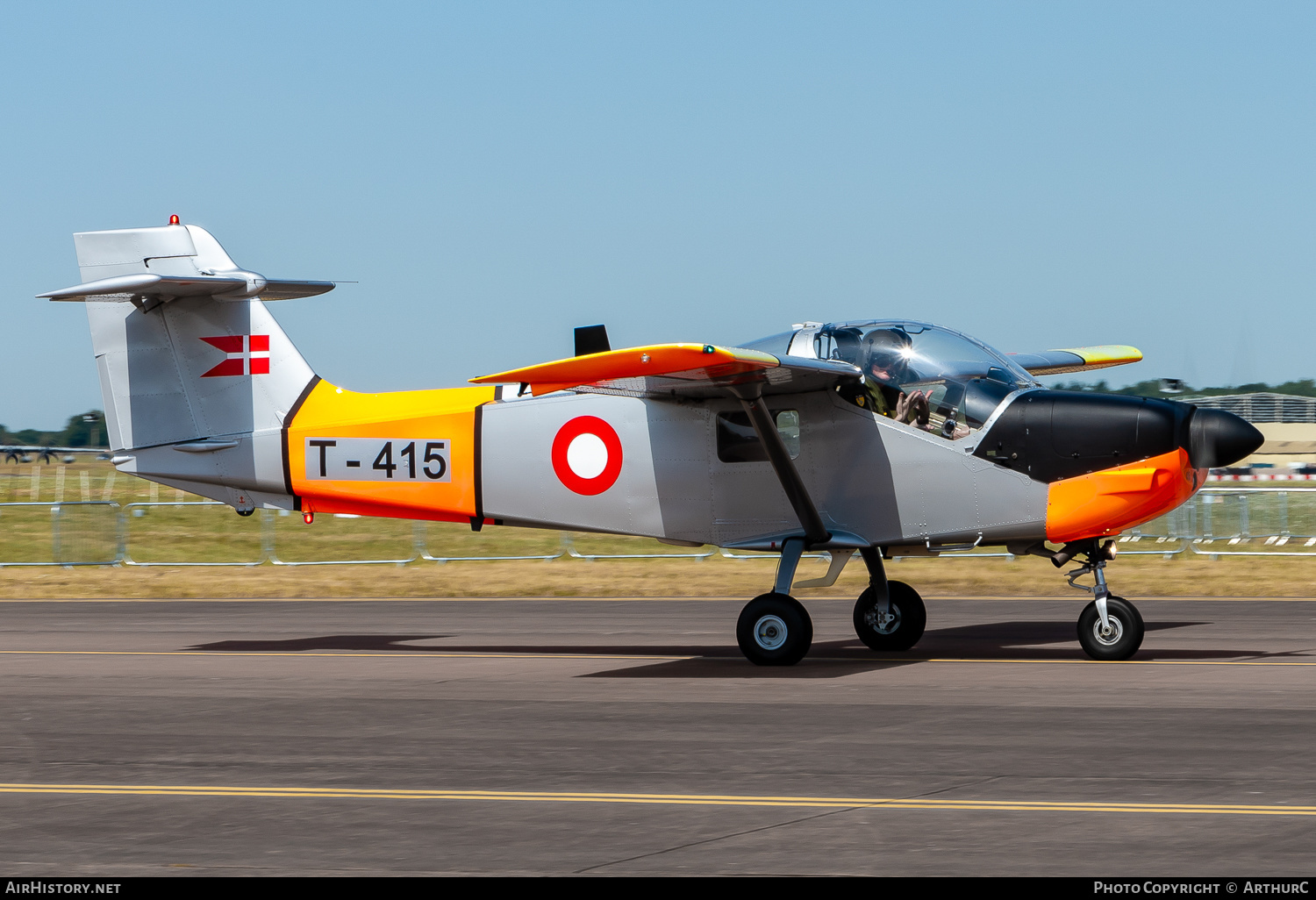 Aircraft Photo of T-415 | Saab T-17 Supporter | Denmark - Air Force | AirHistory.net #502260