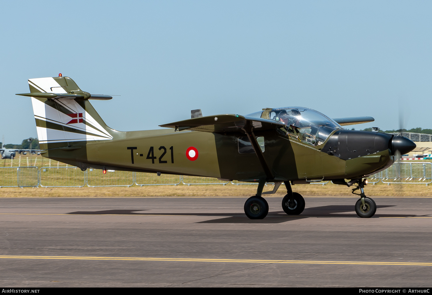 Aircraft Photo of T-421 | Saab T-17 Supporter | Denmark - Air Force | AirHistory.net #502261