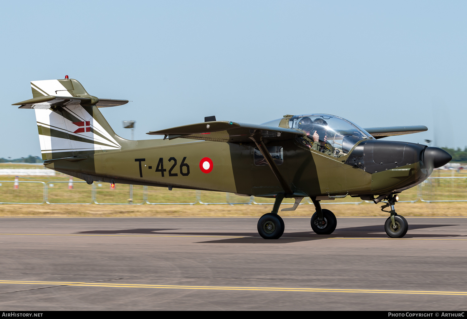 Aircraft Photo of T-426 | Saab T-17 Supporter | Denmark - Air Force | AirHistory.net #502265
