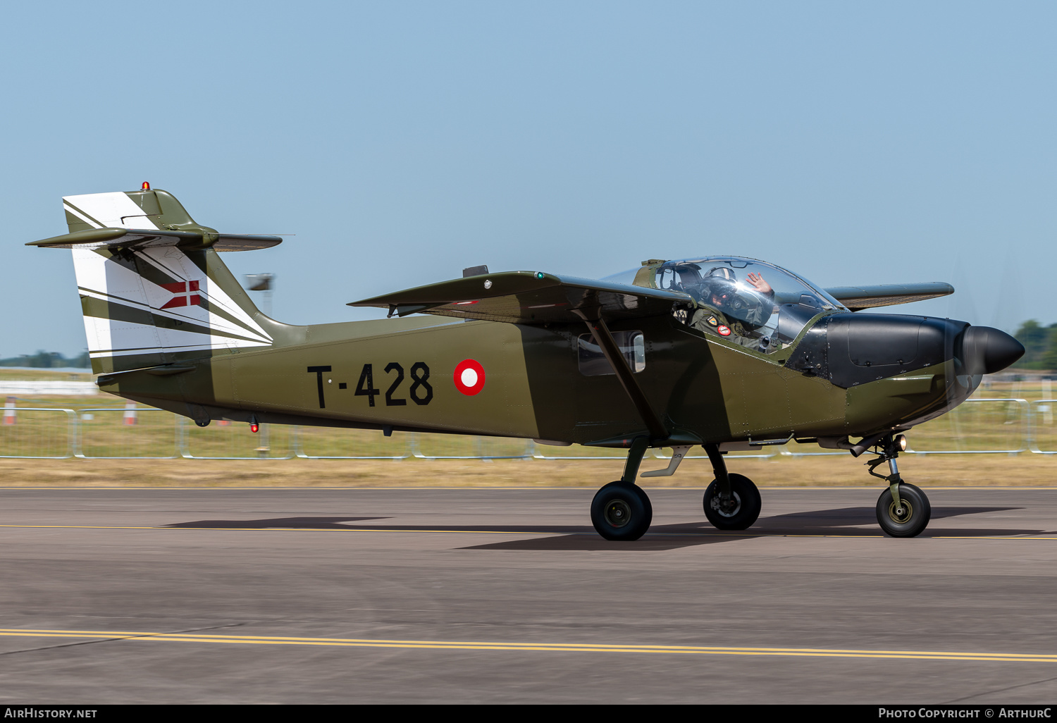 Aircraft Photo of T-428 | Saab T-17 Supporter | Denmark - Air Force | AirHistory.net #502267