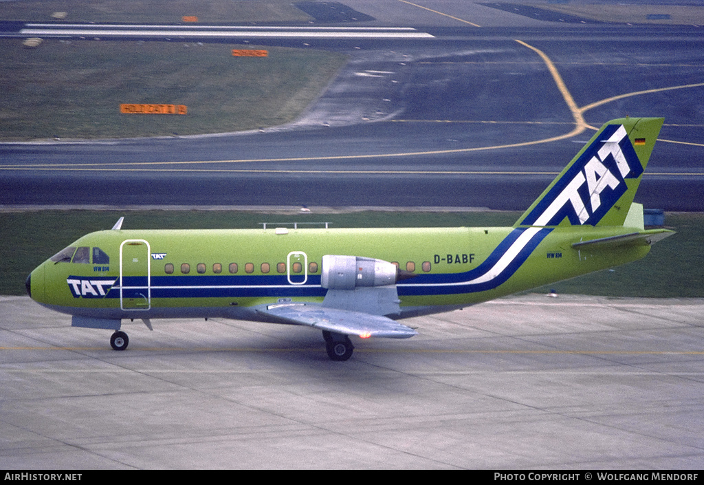 Aircraft Photo of D-BABF | VFW-Fokker VFW-614 | TAT - Touraine Air Transport | AirHistory.net #502275