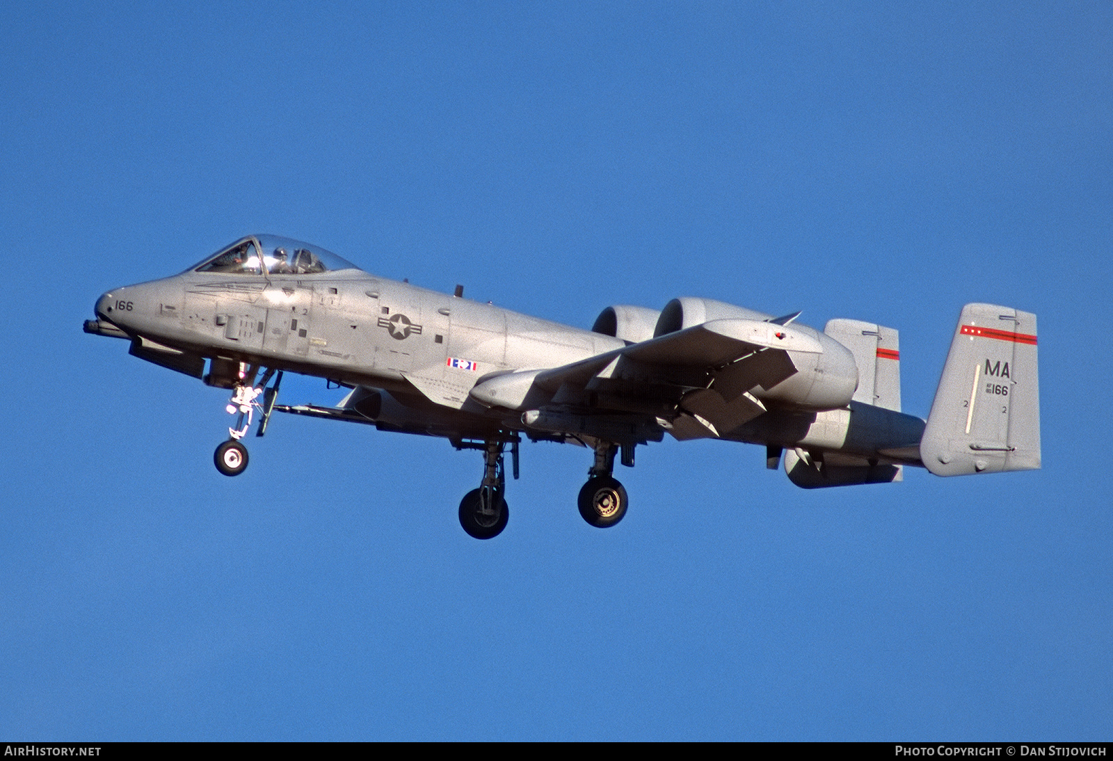 Aircraft Photo of 80-0166 / AF80-166 | Fairchild A-10A Thunderbolt II | USA - Air Force | AirHistory.net #502292