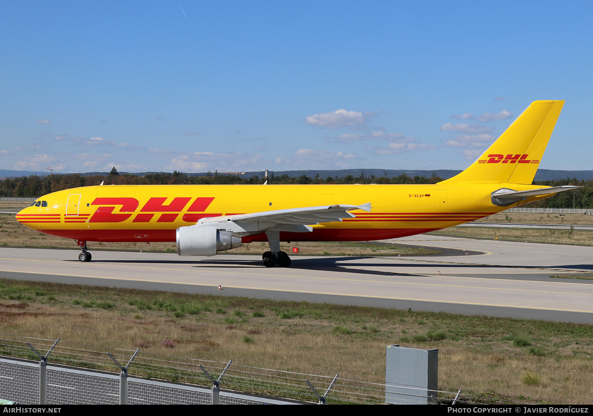 Aircraft Photo of D-AEAP | Airbus A300B4-622R(F) | DHL International | AirHistory.net #502294