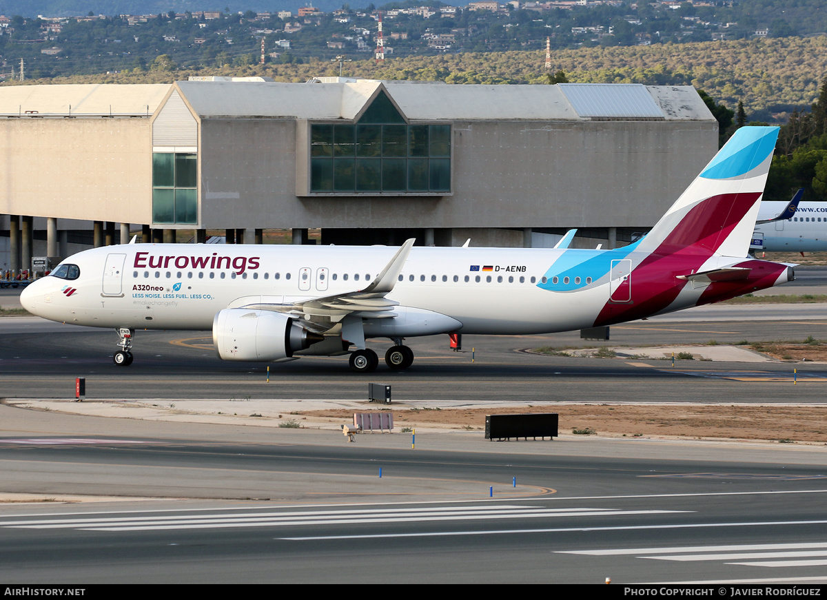 Aircraft Photo of D-AENB | Airbus A320-251N | Eurowings | AirHistory.net #502298