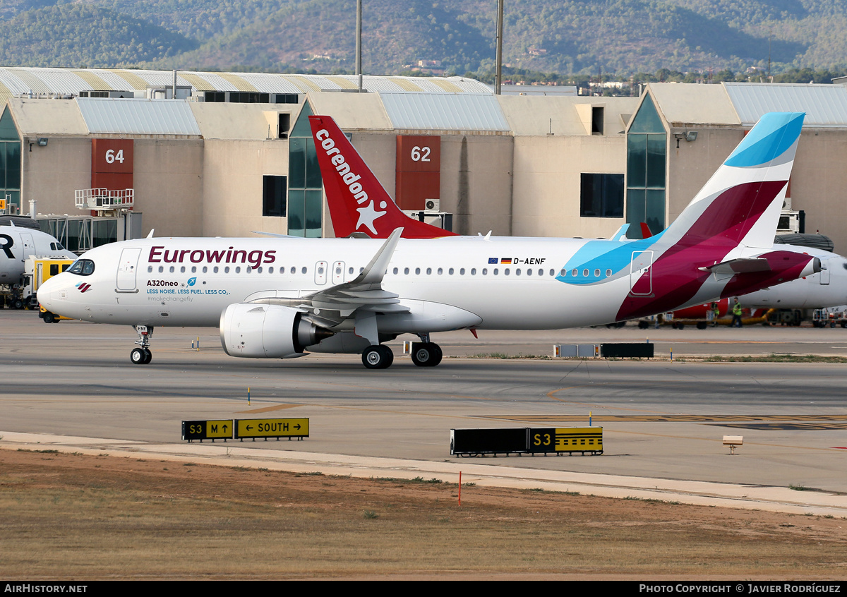 Aircraft Photo of D-AENF | Airbus A320-251N | Eurowings | AirHistory.net #502301