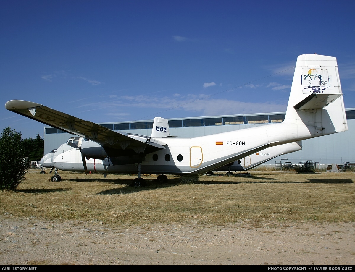 Aircraft Photo of EC-GQN | De Havilland Canada DHC-4A Caribou | Indra BDE - Base Documental de la Empresa | AirHistory.net #502317