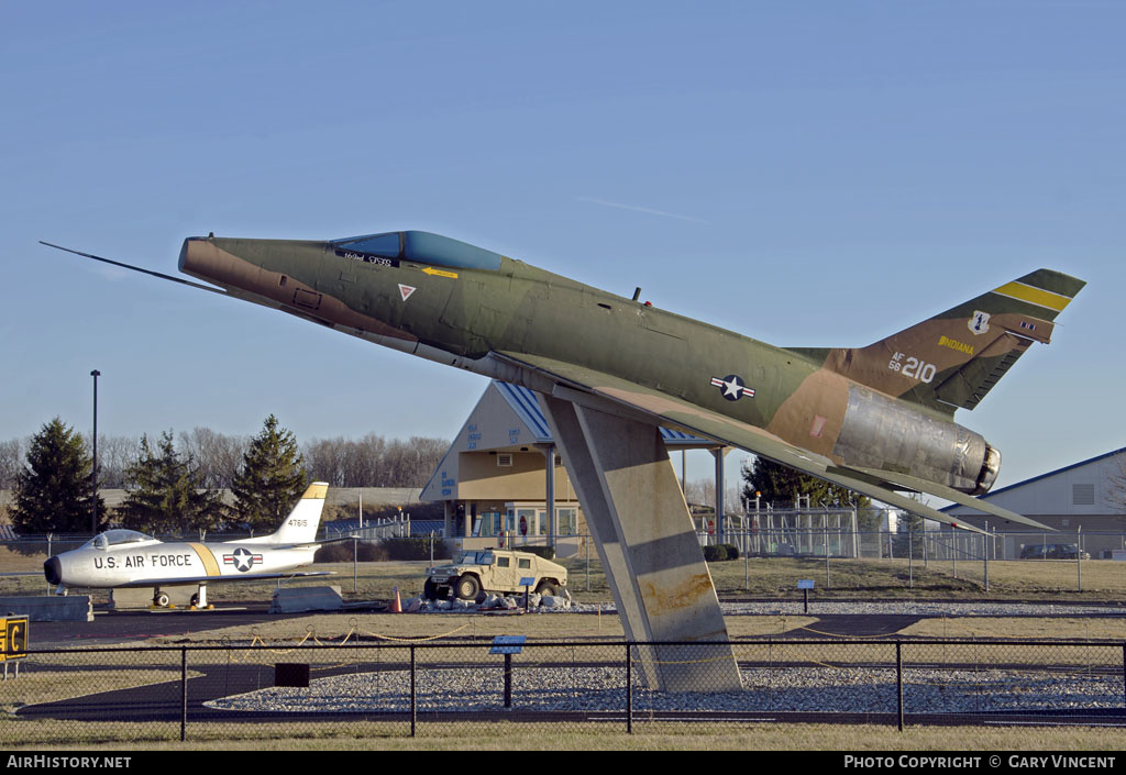 Aircraft Photo of 56-3210 / 56-210 | North American F-100D Super Sabre | USA - Air Force | AirHistory.net #502319