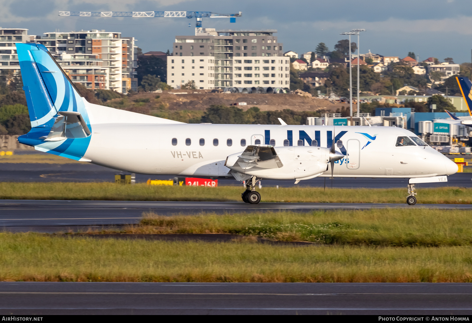 Aircraft Photo of VH-VEA | Saab 340B | Link Airways | AirHistory.net #502325