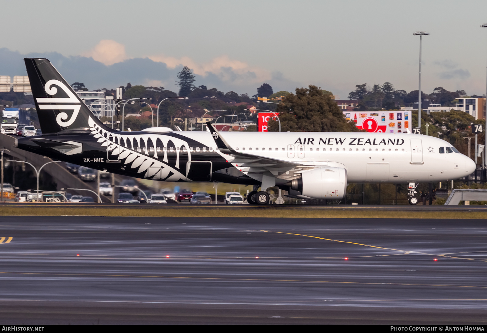 Aircraft Photo of ZK-NHE | Airbus A320-271N | Air New Zealand | AirHistory.net #502337