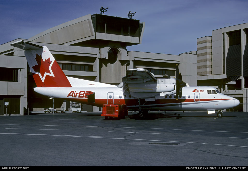 Aircraft Photo of C-GFEL | De Havilland Canada DHC-7-102 Dash 7 | Air BC | AirHistory.net #502342