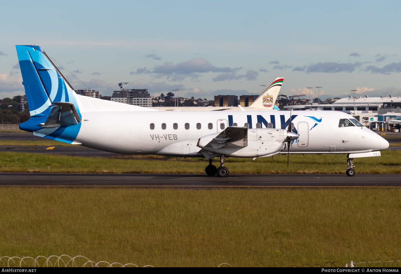 Aircraft Photo of VH-VEB | Saab 340B/Plus | Link Airways | AirHistory.net #502344