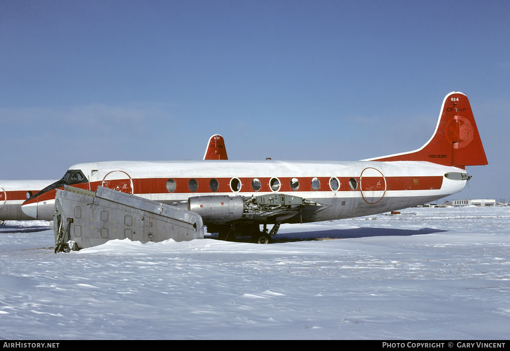 Aircraft Photo of CF-THP | Vickers 757 Viscount | AirHistory.net #502370