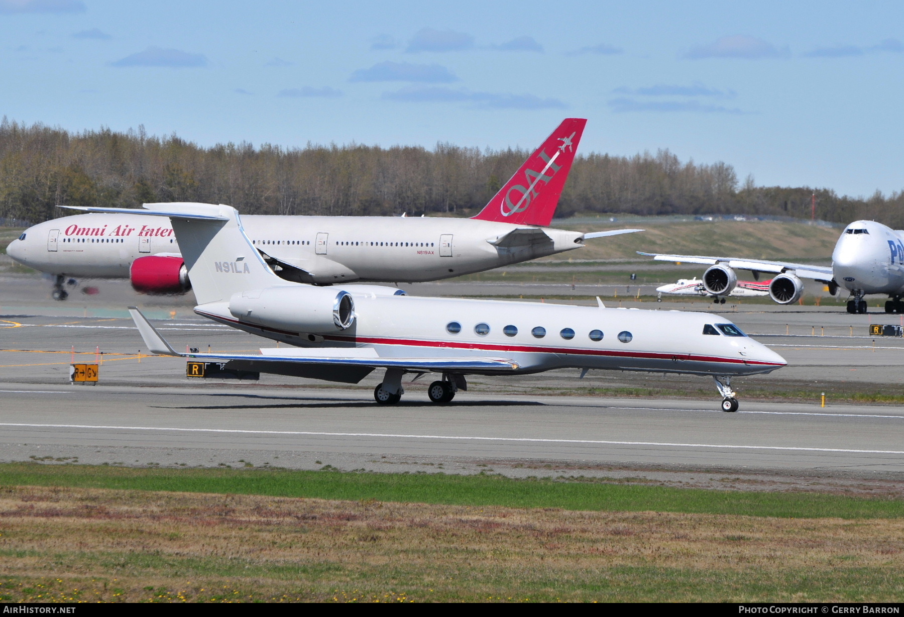 Aircraft Photo of N91LA | Gulfstream Aerospace G-V-SP Gulfstream G550 | AirHistory.net #502371