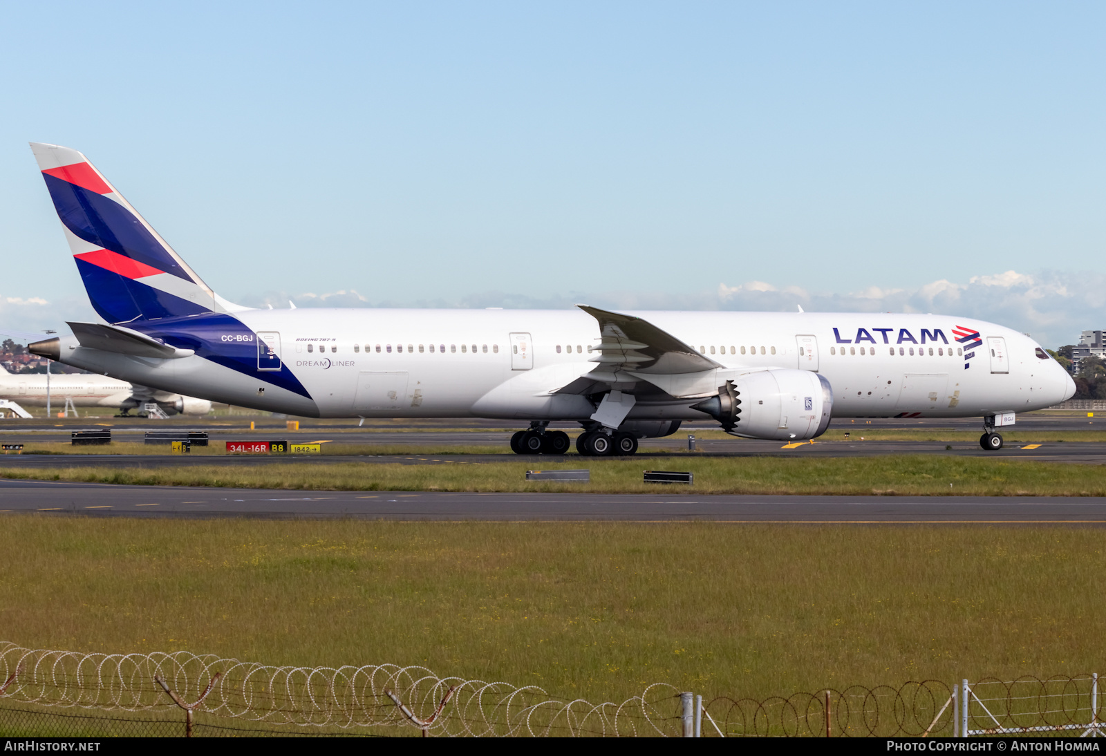 Aircraft Photo of CC-BGJ | Boeing 787-9 Dreamliner | LATAM Airlines | AirHistory.net #502381